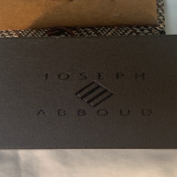 NWT Joseph Abboud Diamond Pattened  Tie Clip - Picture 3 of 7